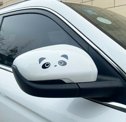 送料無料 カーステッカー おしゃれ かわいい アウトドア 猫 ネコ 傷隠し 犬 赤ちゃん かっこいい おもしろ 子供 キッズ パンダ カーステッカー 2枚 セッ...