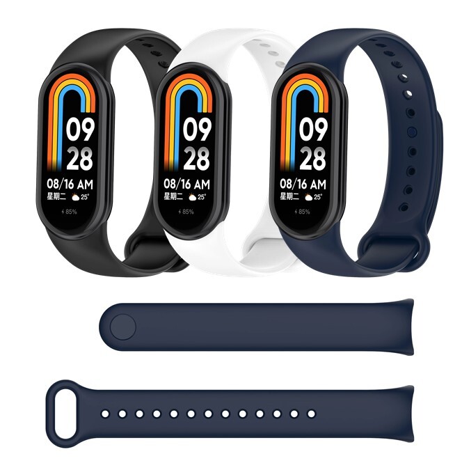 【送料無料】Xiaomi Mi band 8 対応 シンプル 交換用 TPUシリコン バンド スマートウォッチ 交換ベルト 小米 ( シャオミ ) Mi Fit 時計ベルト リストバンド 替え ミバンド スポーツ アウトドア メンズ レディース 誕生日 記念日 select ギフト プレゼント