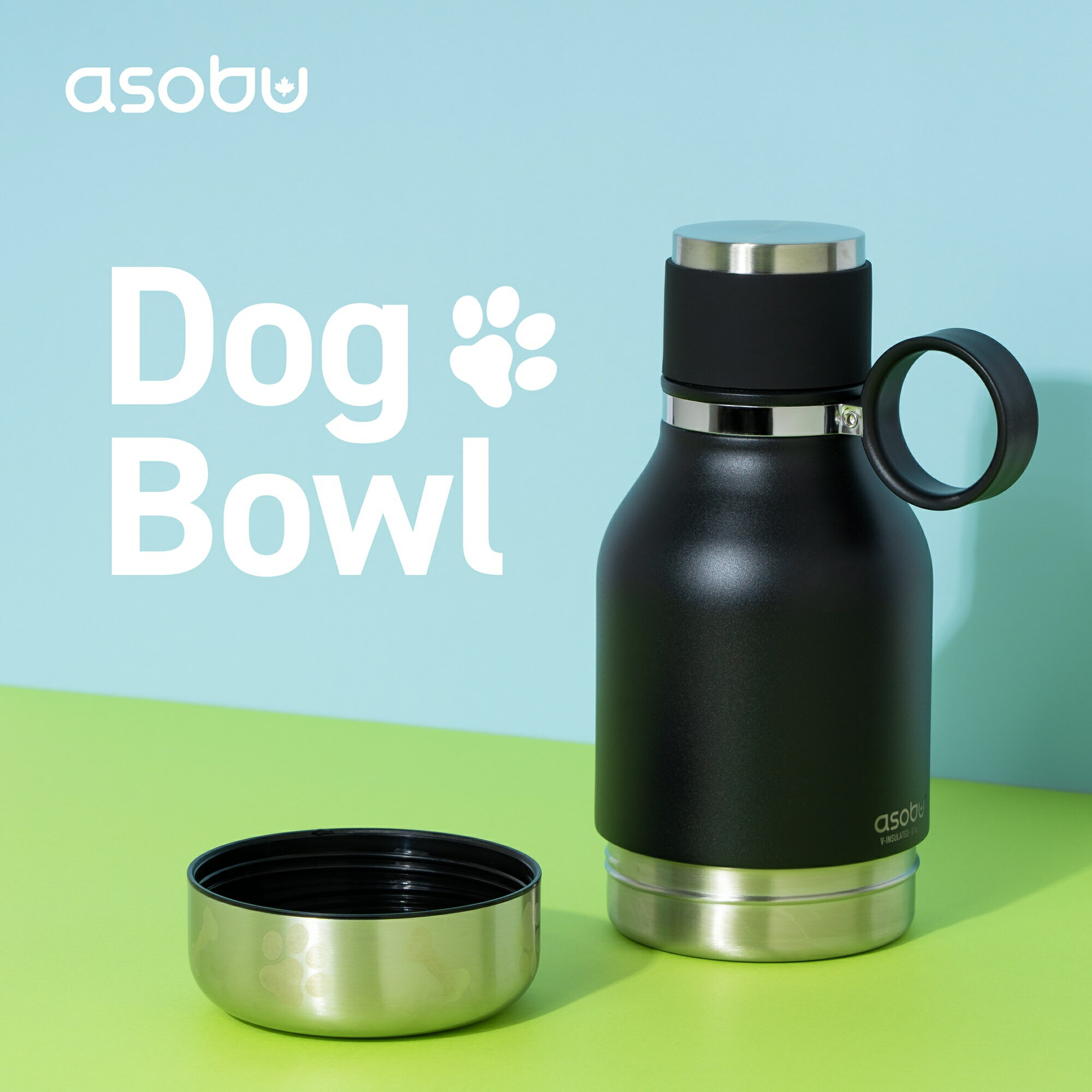 Other - 【asobu公式日本総代理店】asobu DOGBOWL ドッグボウル ボトル アソブ ステンレスボトル マイボトル 水筒 アウトドア キャンプ 愛犬 犬 ペット お散歩