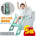 【限定10％OFFクーポン+P5倍】補助便座 ステップ 付き トイレトレーニング トイトレ 踏み台 おまる 子供用 幼児用便座 キッズ用便座 子どもトイレ トイレ練習 ベビートイレ 補助 取外し可能 折りたたみ 女の子 男の子 プレゼント お誕生日 ギフト