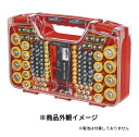 【コストコ】Battery Daddy 電池ケース180本収納 整理整頓 アウトドア 緊急 災害 保存 救急 【1589856】