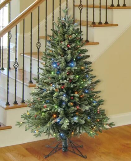 【楽天スーパーセール・コストコ・アウトレット・送料無料】4 フィート プレライト アスペン マイクロ LED ツリー 季節 プレゼント クリスマス インテリア アスペンツリー 自動点灯 組立簡単 北欧風 省エネ【1487586】