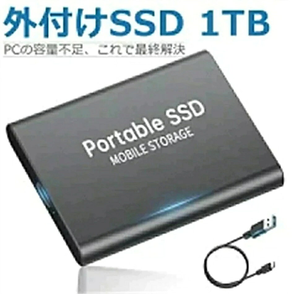 【 SALE】ポータブルSSD 外付け 2TB 4TB ハードディスク USB3.1 外付け 耐衝撃 強互換性 外付け ポータブルハードディスク 静音 コンパクト 小型 高速転送 外付けSSD 超薄型