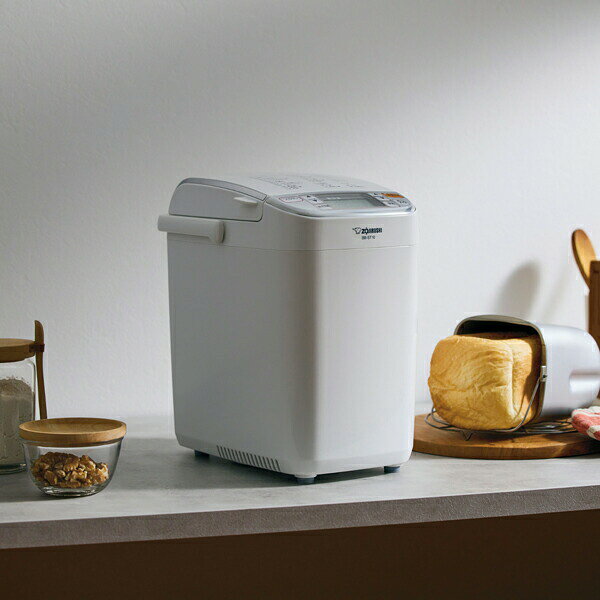 プラスマルシェ楽天市場店の象印 ホームベーカリー BB-ST10 WA ホワイト 象印マホービン ZOJIRUSHI パンくらぶ 1斤 プレゼント ギフト｜アングル3