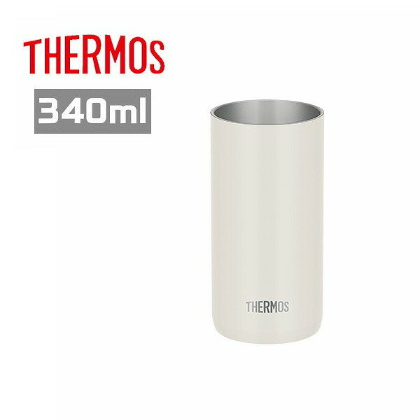 Rakuten - サーモス 真空断熱タンブラー 340ml ストーンホワイト JDW-340C STW 水筒 保冷 保温 食洗機対応 THERMOS ギフト プレゼント