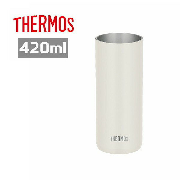 樂天商城 - サーモス 真空断熱タンブラー 420ml ストーンホワイト JDW-420C STW 水筒 保冷 保温 食洗機対応 THERMOS ギフト プレゼント