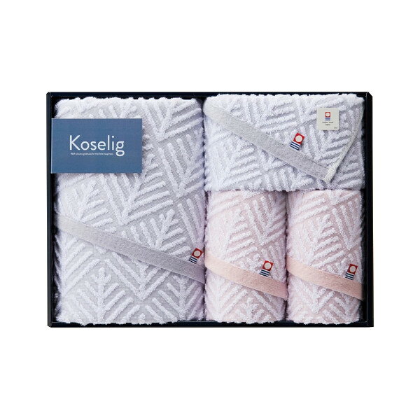 樂天商城 - Koselig バスタオル1 フェイスタオル2 ウォッシュタオル1 犬飼タオル IM5044 国産 今治タオル タオルセット 日本製 北欧デザイン ウォッシュタオル 2P 綿100% 日本製 誕生日 内祝い 引出物 出産 結婚 記念日 引っ越し 熨斗 プレゼント ギフト
