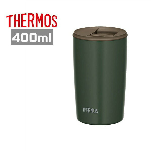 樂天商城 - サーモス 真空断熱タンブラー JDP-401 FG 400ml フォレストグリーン 水筒 保冷 保温 ステンレスボトル ギフト プレゼント