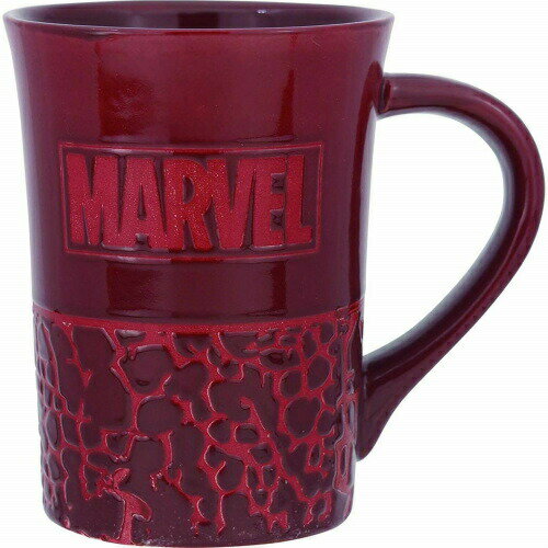 MARVEL マーベル クロコダイル柄マグ レッド 約400ml SAN3031-2 サンアート sunart プレゼント