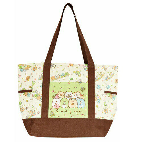 保冷保温トートバッグ すみっコぐらしお花畑 SBS283マイバッグ エコバッグ クーラーバッグ クーラーボ..