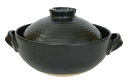 【送料無料】6号土鍋 黒釉 52424 maebata プレゼント ギフト
