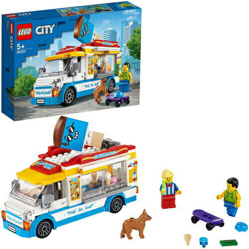 レゴブロック（男の子） 【送料無料】レゴ シティ アイスクリームワゴン 60253 LEGO おもちゃ プレゼント ギフト ブロック