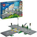 【送料無料】レゴ シティ つながる！ロードプレート 交差点 60304 LEGO ブロック おもちゃ プレゼント ギフト