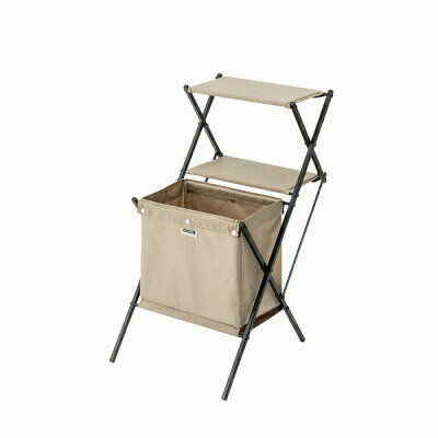 【ポイント最大27倍 ※要エントリー】【送料無料】フォールディングマガジンラック MIP-99BE ベージュ 東谷 インテリア 折りたたみ式 サイドテーブル おしゃれ メーカー直送 同梱不可 代引不可 配送地域限定