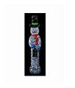 【期間限定クーポン配布中】【送料無料】LEDクリスタルモチーフスリムスノーマン WG-6314 友愛玩具 イルミネーション 飾り