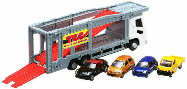 【ポイント最大30倍 ※要エントリー】トミカワールド トミカとあそぼう！キャリアカーセット タカラトミー おもちゃ プレゼント 2