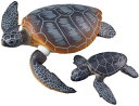 【期間限定クーポン配布中】アニア AS-20 アオウミガメ親子 水に浮くVer. タカラトミー おもちゃ プレゼント(3)