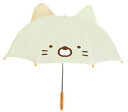 【期間限定クーポン配布中】耳付き傘 すみっコぐらし ねこ 47cm 19299 1面ビニール窓付き カサ 子供 かさ ジェイズプランニング プレゼント
