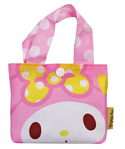【メール便発送】エコバッグ マイメロディハート FAE063 サイズ42.5x34cm 収納袋付...