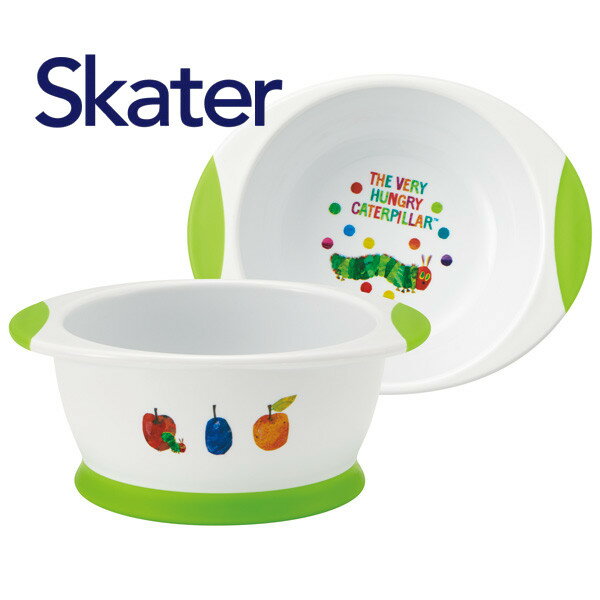 【ポイント最大29倍 ※要エントリー】スケーター すくいやすいベビー茶碗 子供用食器 はらぺこあおむし ..