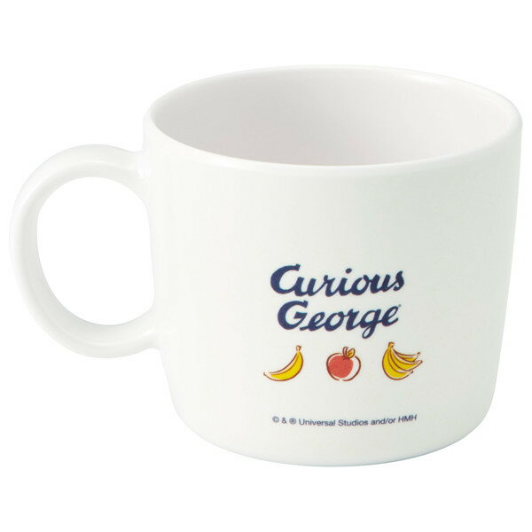 スケーター メラミン製マグコップ 子供用取っ手付き片手カップ おさるのジョージ M310 プレゼント Skater