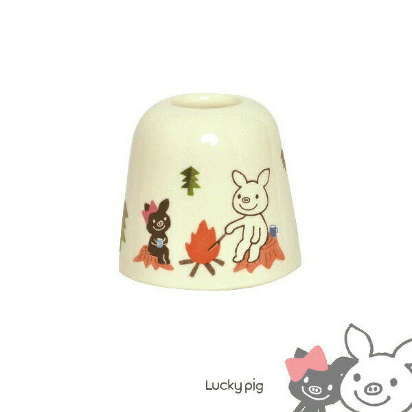 LuckyPig giggle ペンスタンド たき火 日本製 美濃焼 マルチスタンド Sugar Land 78822 シュガーランド ラッキーピッグ クリスマ...