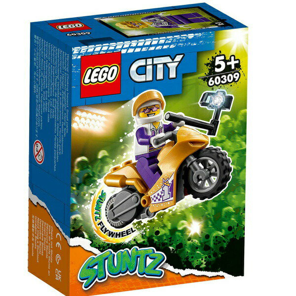 レゴ シティ（売れ筋ランキング） 【ポイント最大29倍 ※要エントリー】レゴ シティ スタントバイク じどり 60309 LEGO プレゼント ギフト おもちゃ ブロック