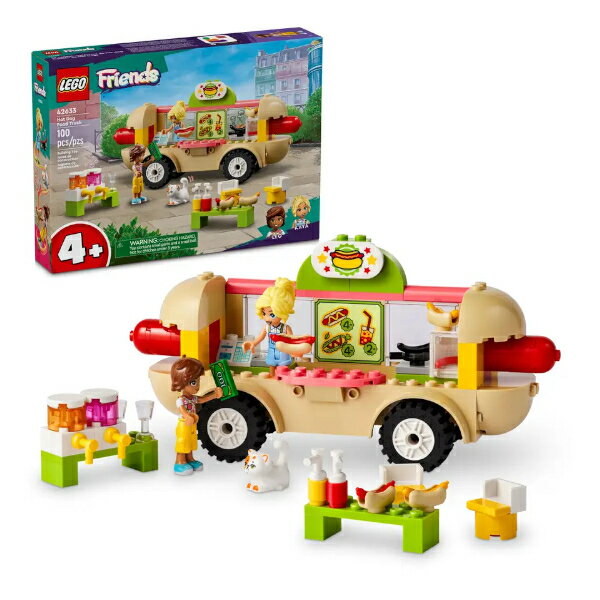 【ポイント最大28倍 ※要エントリー】レゴ フレンズ ホットドッグ・キッチンカー 42633 LEGO おもちゃ ブロック プレゼント ギフトのサムネイル