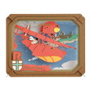 メール便送料無料 ペーパーシアター 紅の豚 アドリア海上空から PT-064X エンスカイ ジブリ PAPER THEATER クラフト ホビー インテリア 工...