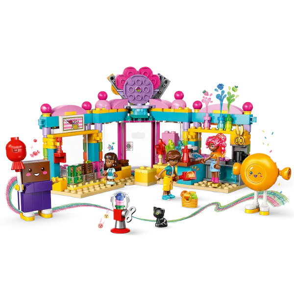 プラスマート 楽天市場店のレゴ フレンズ ハートレイクシティのキャンディショップ 42649 LEGO プレゼント ギフト おもちゃ ブロック｜アングル2