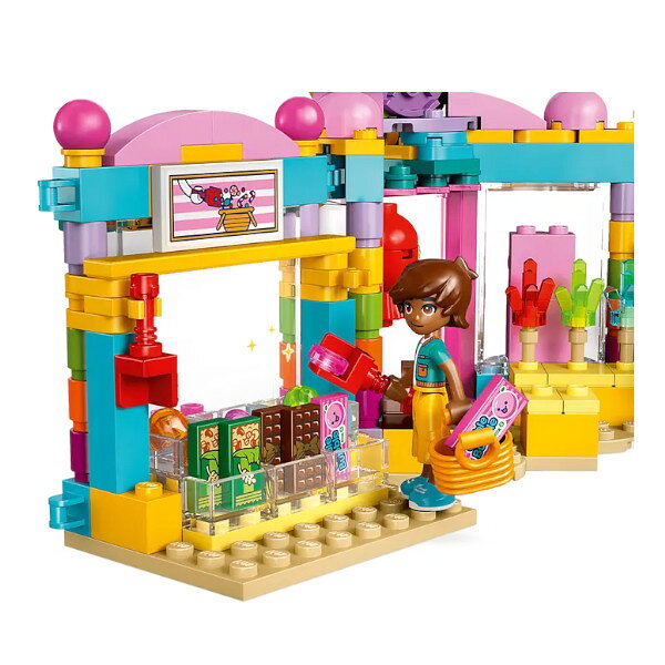 プラスマート 楽天市場店のレゴ フレンズ ハートレイクシティのキャンディショップ 42649 LEGO プレゼント ギフト おもちゃ ブロック｜アングル3
