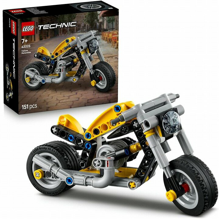 【ポイント最大30倍 ※要エントリー】レゴ テクニック 黄色のオートバイ 42225 LEGO プレゼント ギフト おもちゃ ブロック