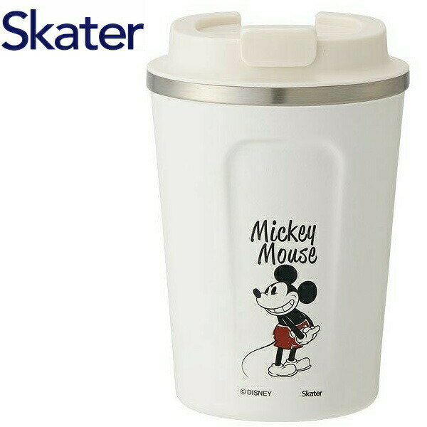 スケーター コーヒータンブラーS 350ml ミッキーマウス STBC3F 真空断熱ステンレス 保冷 保温 コップ 水筒 ディズニー おしゃれ プレゼント ギフト
