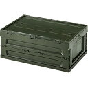 フォールディング コンテナ S LFS-33GR グリーン 東谷 おしゃれ メーカー直送 同梱不可 代引不可 配送地域限定 折りたたみ 小物入れ 収納ボックス(3)