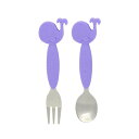 【期間限定クーポン配布中】マーカス&マーカス スプーン&フォーク くじら MMSF-WL 食器 食事 ベビー用品 赤ちゃん プレゼント ギフト