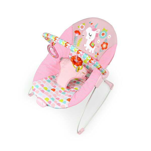 プラスマート 楽天市場店のKids II Japan ファンシーファンタジー・バイブレーティング・バウンサー 12205 ゆりかご 新生児 おもちゃ ベビー 誕生日 バースデー プレゼント ギフト｜アングル2