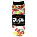 メール便発送 ソックス マーブル JGS0372 22-24cm くつした 靴下 プレゼント(4)