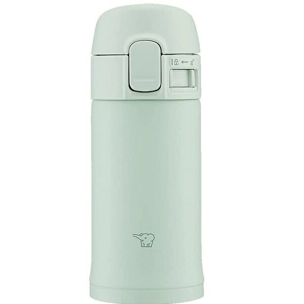 【特典：ステンレスボトル洗浄剤付き】象印 水筒 SM-PD20 GM 200ml ステンレスマグボトル ワンタッチタイプ 保温 保冷 おしゃれ セージーグリーン プレゼント ギフト