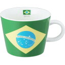 フラッグマグ ブラジル 10947 日本製 380ml 国旗 マグカップ カップ コップ ワールド Sugar Land シュガーランド ギフト プレゼント 母の日