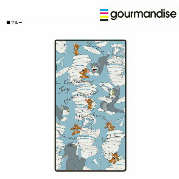 【ポイント最大29倍 ※要エントリー】メール便送料無料 トムとジェリー モバイルバッテリー ブルー 4000mAh ガラスリチウムイオンポリマー充電器2.1A ...