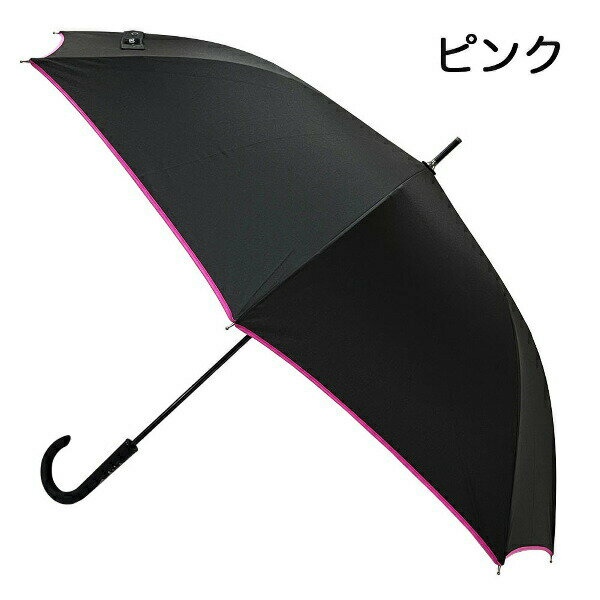 傘 65cm 男女兼用 ピンク JKO-390-02 香りが楽しめるアロマタグ付き Cafe dimly レディーズ メンズ 長傘 雨傘 ジャンプ プレゼント ギフト 母の日