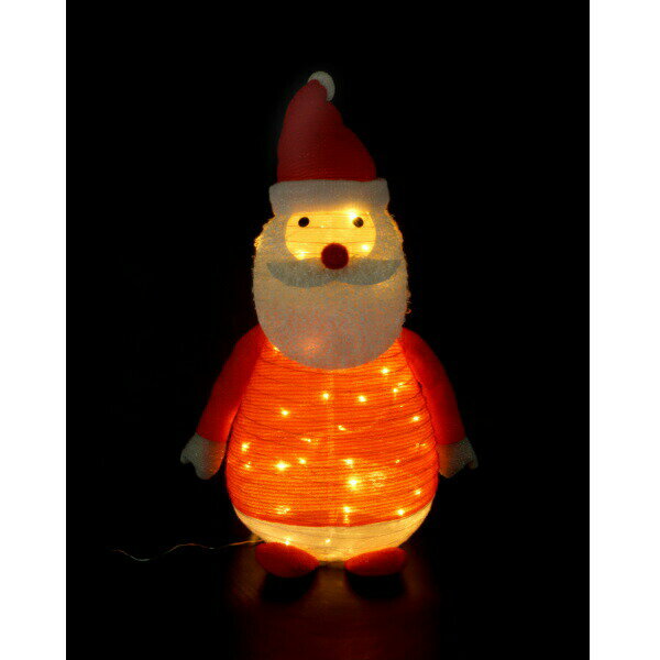 【ポイント最大29倍 ※要エントリー】フォールディングデコレーション サンタ WG-2751SA 友愛玩具 クリスマス イルミネーション 飾り