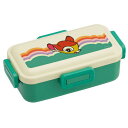 抗菌ふわっと弁当箱 530ml レトロ バンビ PFLB6AG スケーター 抗菌 日本製 ランチボックス キャラクター 食洗機対応 レンジ 一段 ドーム型 かわ...
