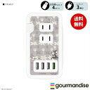 【ポイント最大29倍 ※要エントリー】メール便送料無料 ムーミン ACタップ Type-C USBポート付き フォトフレーム MMN-147B リトルミイ キャ...