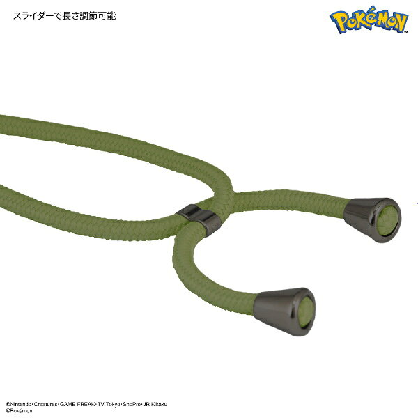 メール便送料無料 ポケットモンスター マルチリングプラス ストラップセット POKE-804C エーフィ＆ブラッキー グルマンディーズ ポケモン ショルダーストラップ ネックストラップ スマホアクセサリ 落下防止 タブレット iPhone プレゼント ギフト
