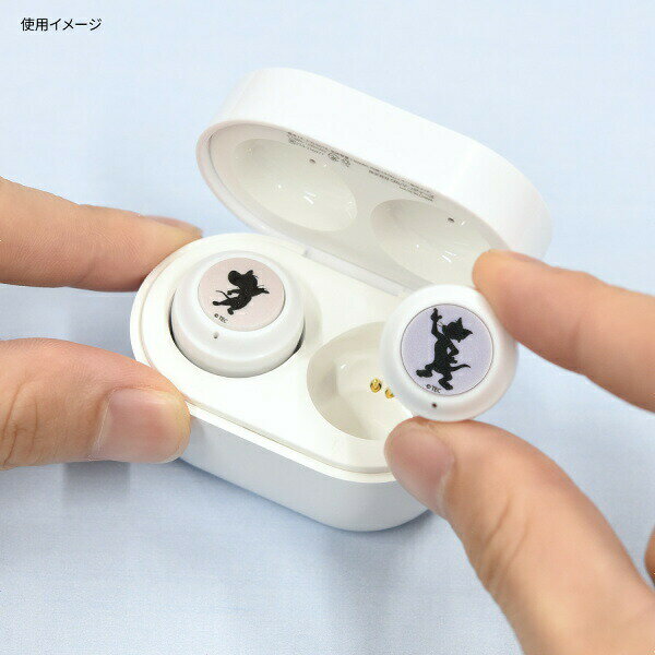 トムとジェリー 完全ワイヤレスイヤホン TMJ-187B Bタイプ グルマンディーズ キャラクター カナルタイプ Bluetooth ステレオイヤホン ハンズフリー かわいい おしゃれ プレゼント ギフト