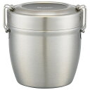 【ポイント最大30倍 ※要エントリー】スケーター 抗菌真空ステンレス丼ジャー ベーシック 800ml STLBD8AG 大容量 保温弁当箱 お弁当箱 保温 保冷 ランチボックス おしゃれ プレゼント ギフト Skater