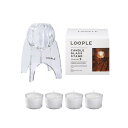 【期間限定クーポン配布中】LOOPLE キャンドルグラススタンド クリア S 08780100 ペガサスキャンドル ループル キャンドル ホルダー スタンド キ...