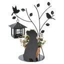 シルエットソーラー Tree&Dog SI-1953 セトクラフト SETOCRAFT 犬 いぬ 屋外 ガーデンライト エクステリア ライト かわいい おしゃれ...