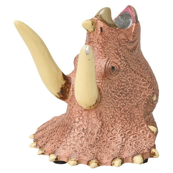 クリップホルダー トリケラトプス SR-4502 セトクラフト SETOCRAFT クリップ 恐竜 かわいい おしゃれ クリスマス プレゼント ギフト